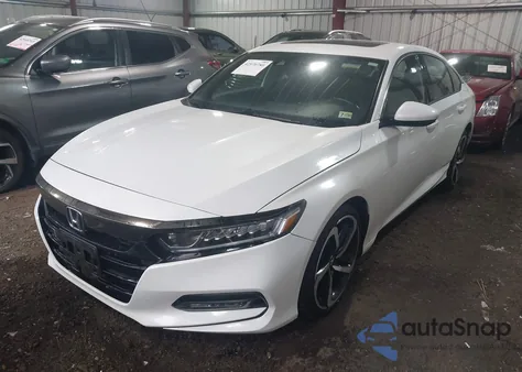 2018 Honda Accord Sport 2.0T из США, поврежденный, VIN 1HGCV2F39JA015184